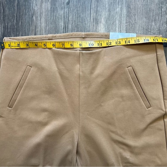 NWT Chico’s Juliet Ponte Trim Detail Tan Slimming Strech Ankle Pants Mid Rise 14 - Picture 11 of 14